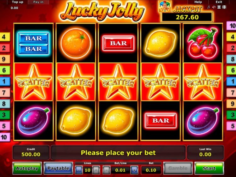 Игровой автомат «Lucky Jolly» в казино Фараон